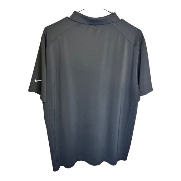 NIKE GOLF Dri Fit Men's BLACK SS Polo Shirt, Size XL - Picture 9 of 14